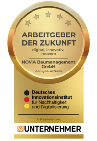 Auszeichnung Arbeitgeber der Zukunft des Deutschen Innovationsinstituts für Nachhaltigkeit und Digitalisierung